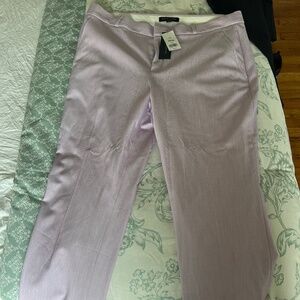 Lilac Banana Republic Dress Pants